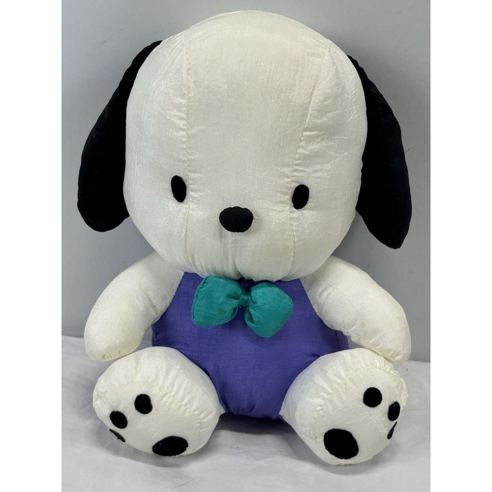 Pochacco Cool K-9 9" Plush Nylon Puffalump Parachute Vintage Sanrio 1995 Dog